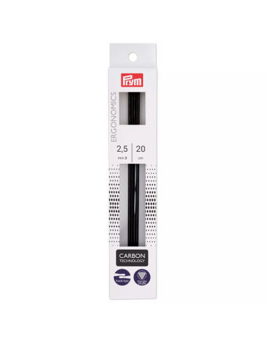 Agulhas de tricô de duas pontas Prym Ergonomics