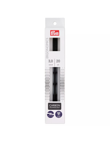Agulhas de tricô de duas pontas Prym Ergonomics