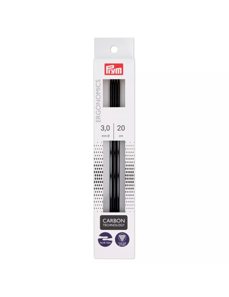 Agulhas de tricô de duas pontas Prym Ergonomics