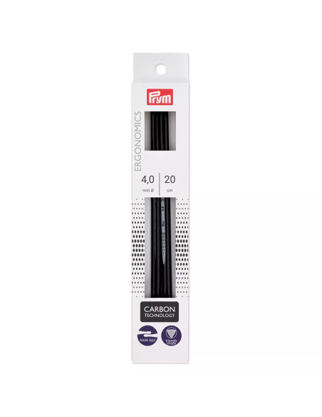 Agulhas de tricô de duas pontas Prym Ergonomics