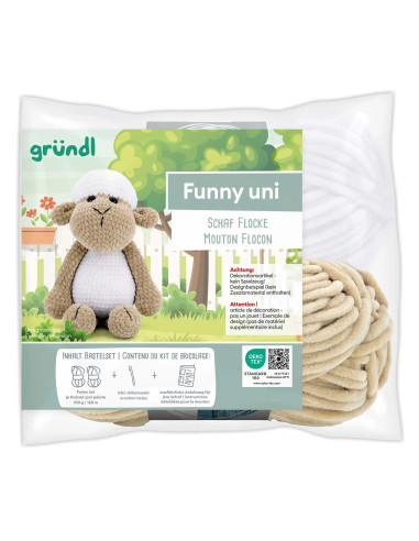 Kit crochet - Mouton Flocon