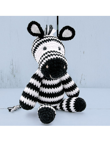 Kit de crochê - Zebra Zéphir