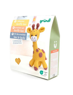 Kit de crochê - Gina a girafa