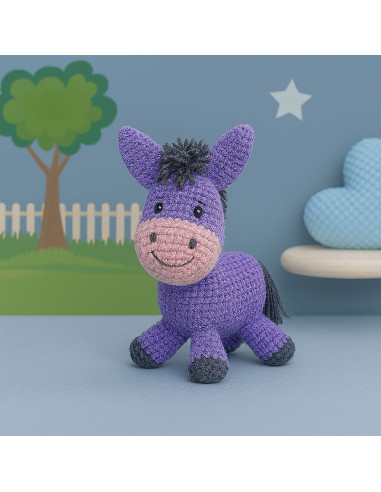Kit crochet - Eddy l'âne
