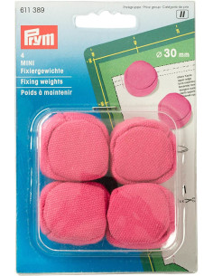 Peso a manter MINI 30 mm rosa