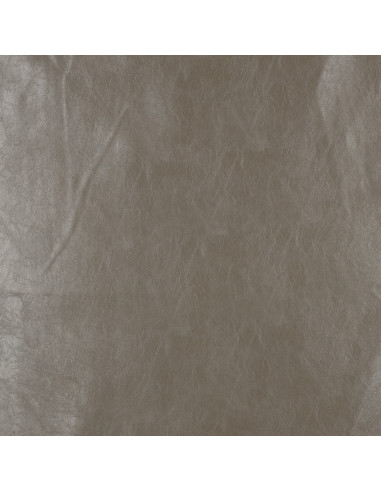 Tecido stretch brilhante imitação para vestuário - Taupe