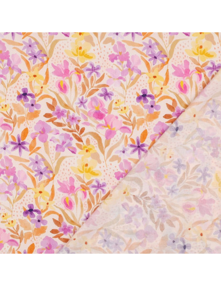 Tecido cetim viscose Néo Pop - My Dress Made