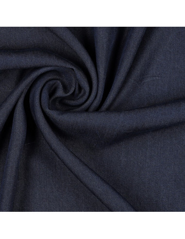 Tecido tencel denim - Azul escuro