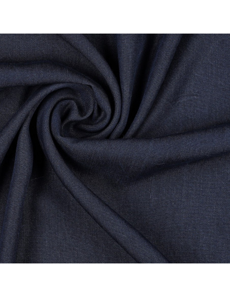 Tecido tencel denim - Azul escuro