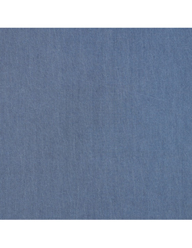 Tecido tencel denim - Azul médio