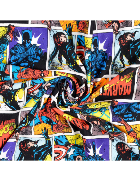 Tecido jersey Avengers - Super-heróis