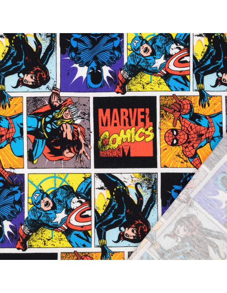 Tecido jersey Avengers - Super-heróis