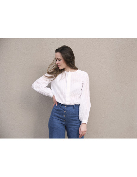 Padrão de camisa Maritza - Cha´ Coud