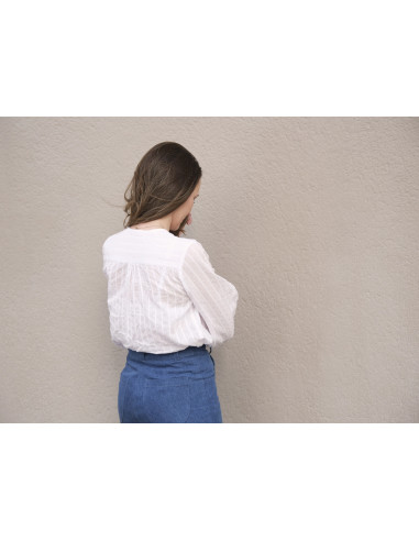 Padrão de camisa Maritza - Cha´ Coud