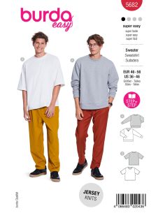 Molde de T-shirt - Burda 5682
