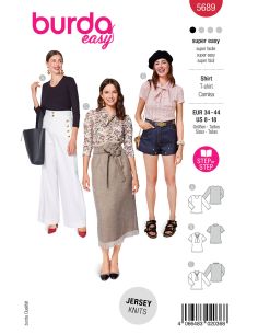 Molde de T-shirt - Burda 5689