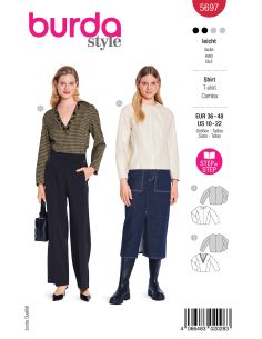 Molde de T-shirt - Burda 5697