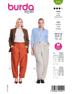 Molde de calça - Burda 5703