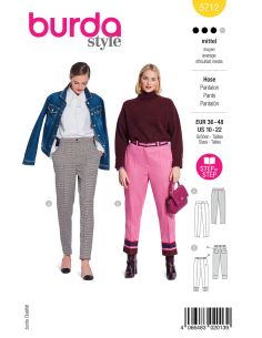 Molde de calça - Burda 5712