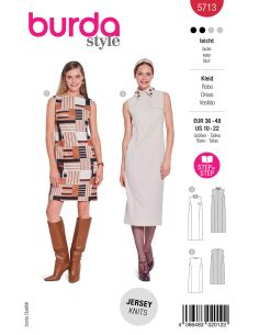 Molde de vestido - Burda 5713