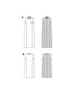 Molde de vestido - Burda 5713 2