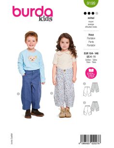 Molde de calça - Burda 9199