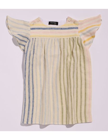 Molde de vestido - Burda 9201