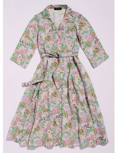 Molde de vestido - Burda 9206 2