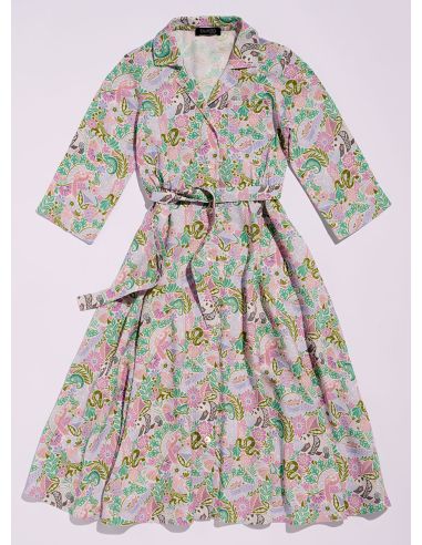 Molde de vestido - Burda 9206
