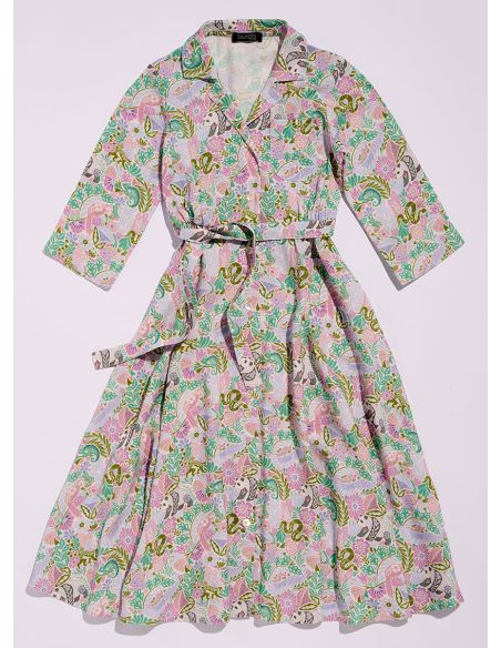Molde de vestido - Burda 9206