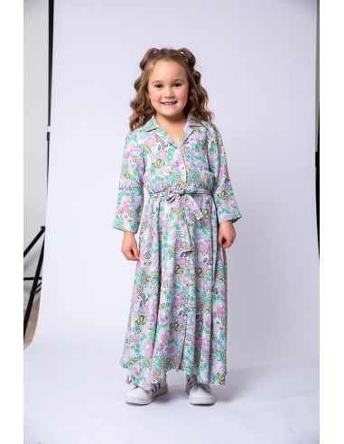 Molde de vestido - Burda 9206