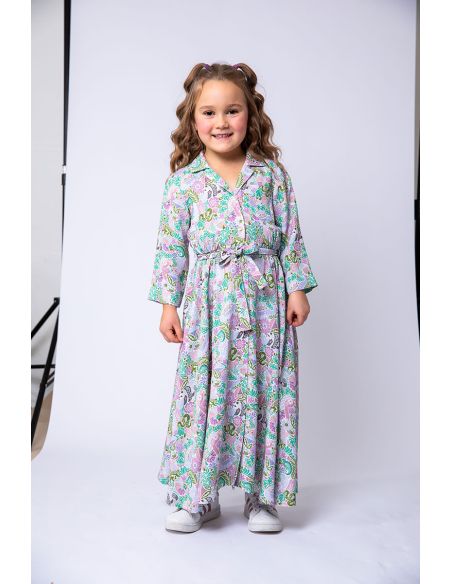 Molde de vestido - Burda 9206