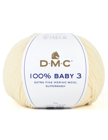 Lã 100% Baby DMC