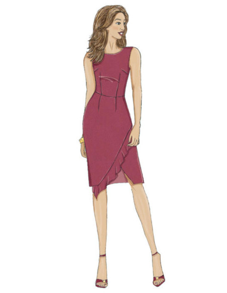 Molde de vestido - Butterick 6515