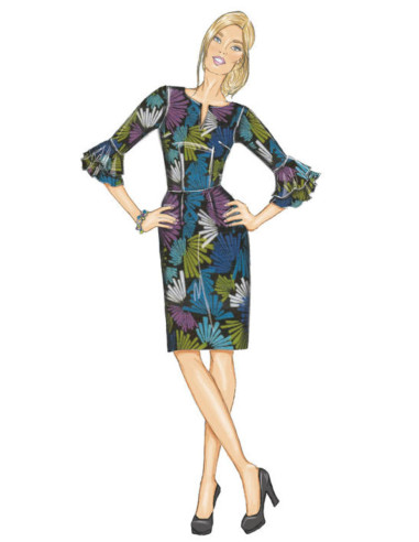 Molde de vestido - Butterick 6515