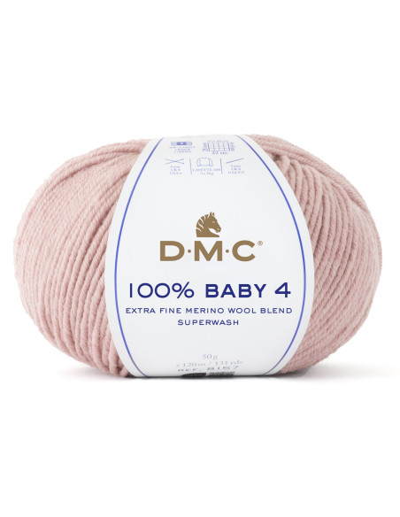 Lã 100% Baby 4 DMC