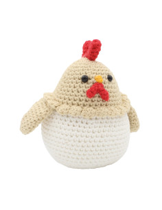 Kit de crochê - Tina a galinha 2