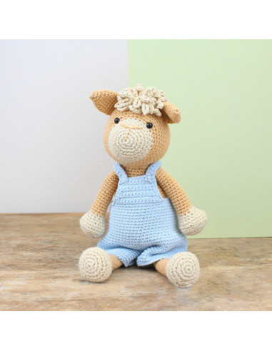 Kit de crochê - Bram a alpaca