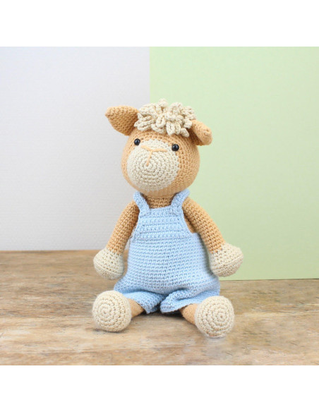 Kit de crochê - Bram a alpaca