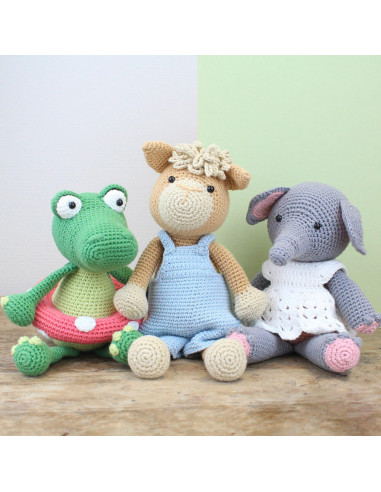 Kit crochet - Olga l'éléphante