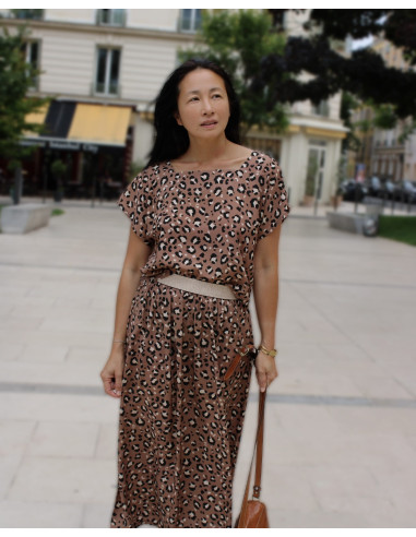 Tecido popeline de viscose Mocha - My Dress Made