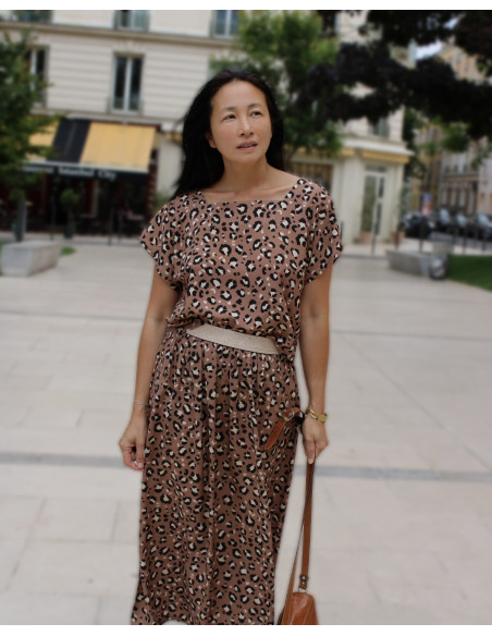 Tecido popeline de viscose Mocha - My Dress Made
