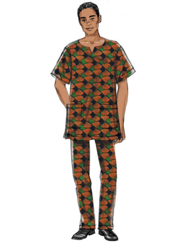 Molde de casaco, túnica e calças - Butterick 6534