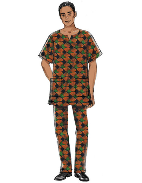 Molde de casaco, túnica e calças - Butterick 6534
