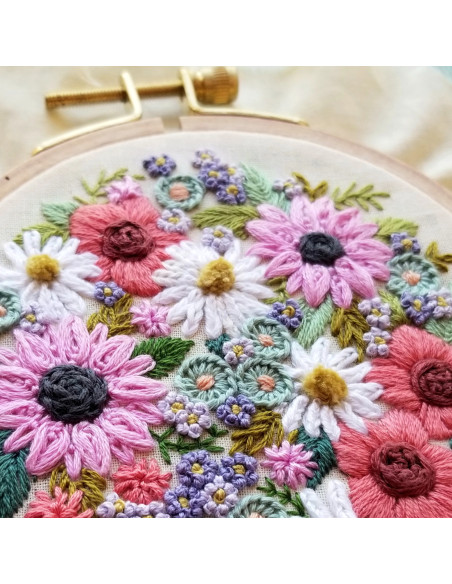 Kit broderie - Wildflower Sampler