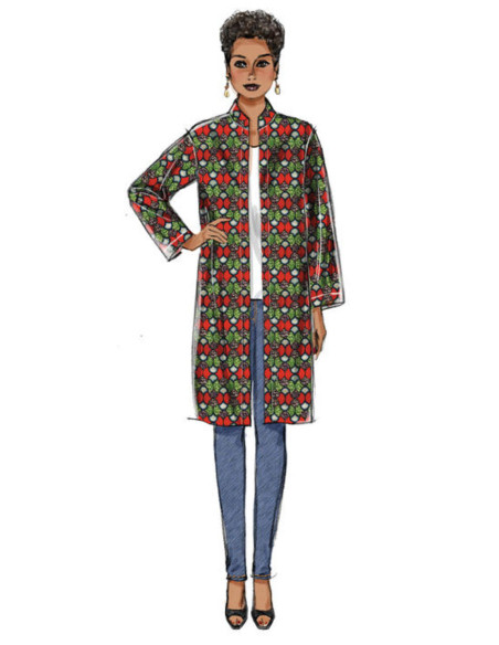 Molde de casaco, túnica e calças - Butterick 6534