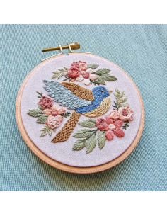 Kit de bordado - Bluebird Sampler