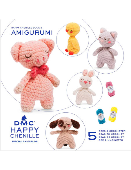 DMC livrete happy chenille especial amigurumi - 3
