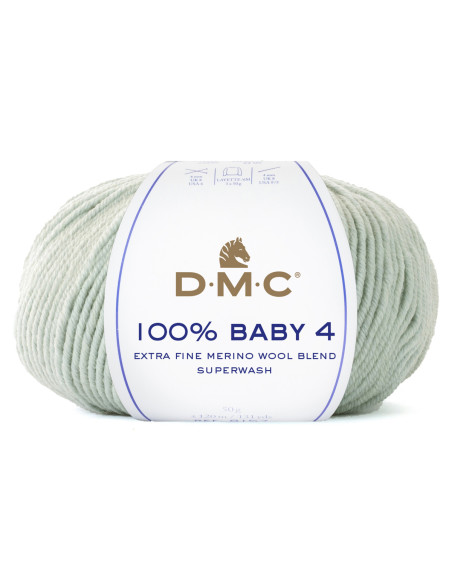 Lã 100% Baby 4 DMC