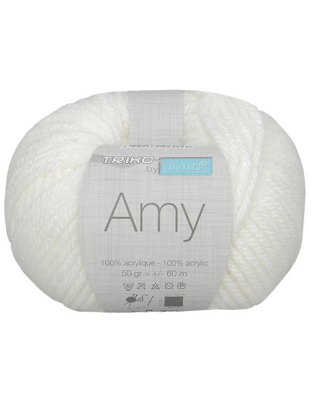 Pacote de 4 novelos de fios para tricotar Amy